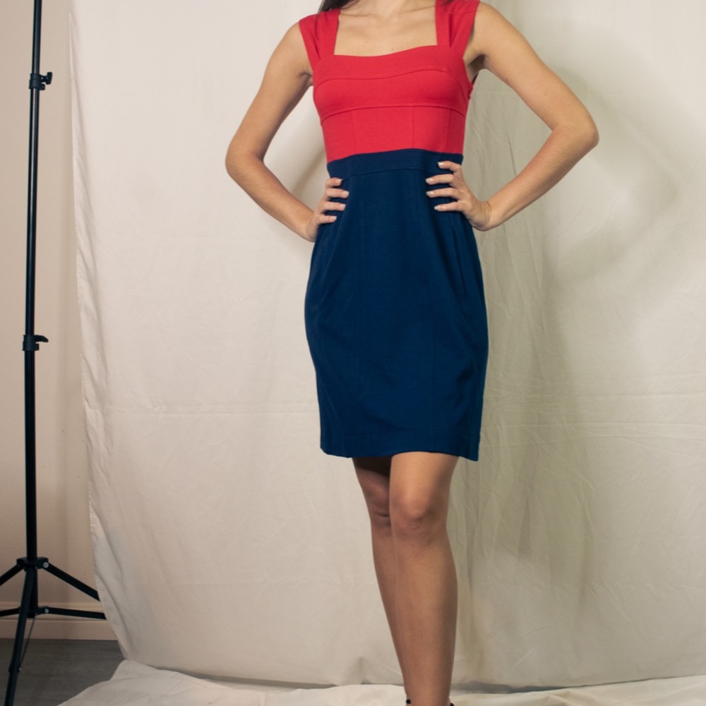 Anthropologie Girls From Savoy Ponte Dress